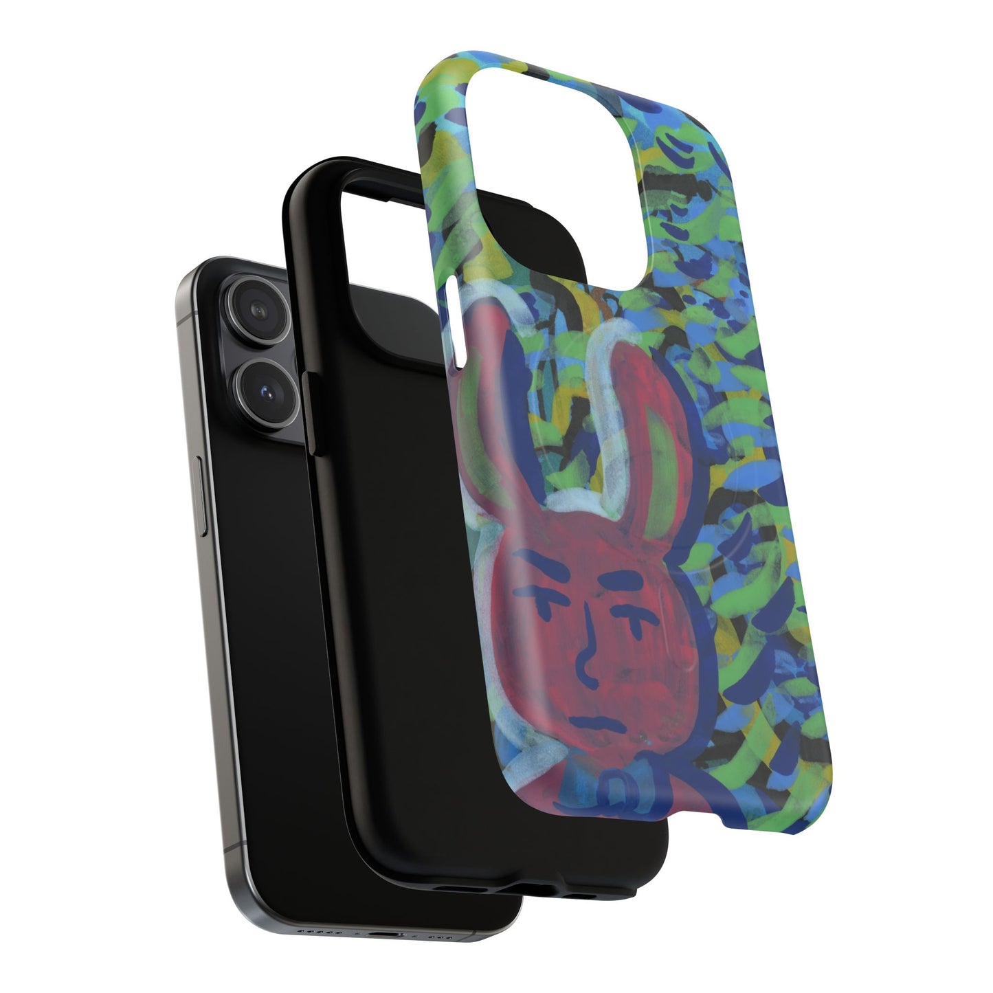 Bunny Dude Tough Magnetic Cases