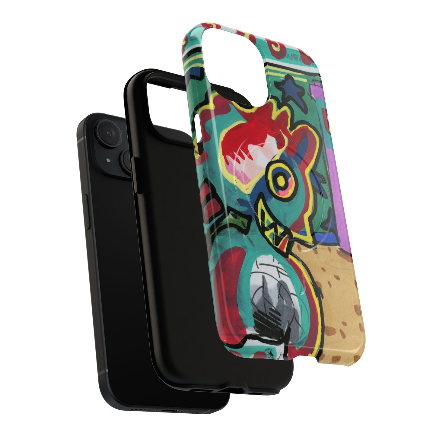 Smiley Creature Tough Magnetic Cases