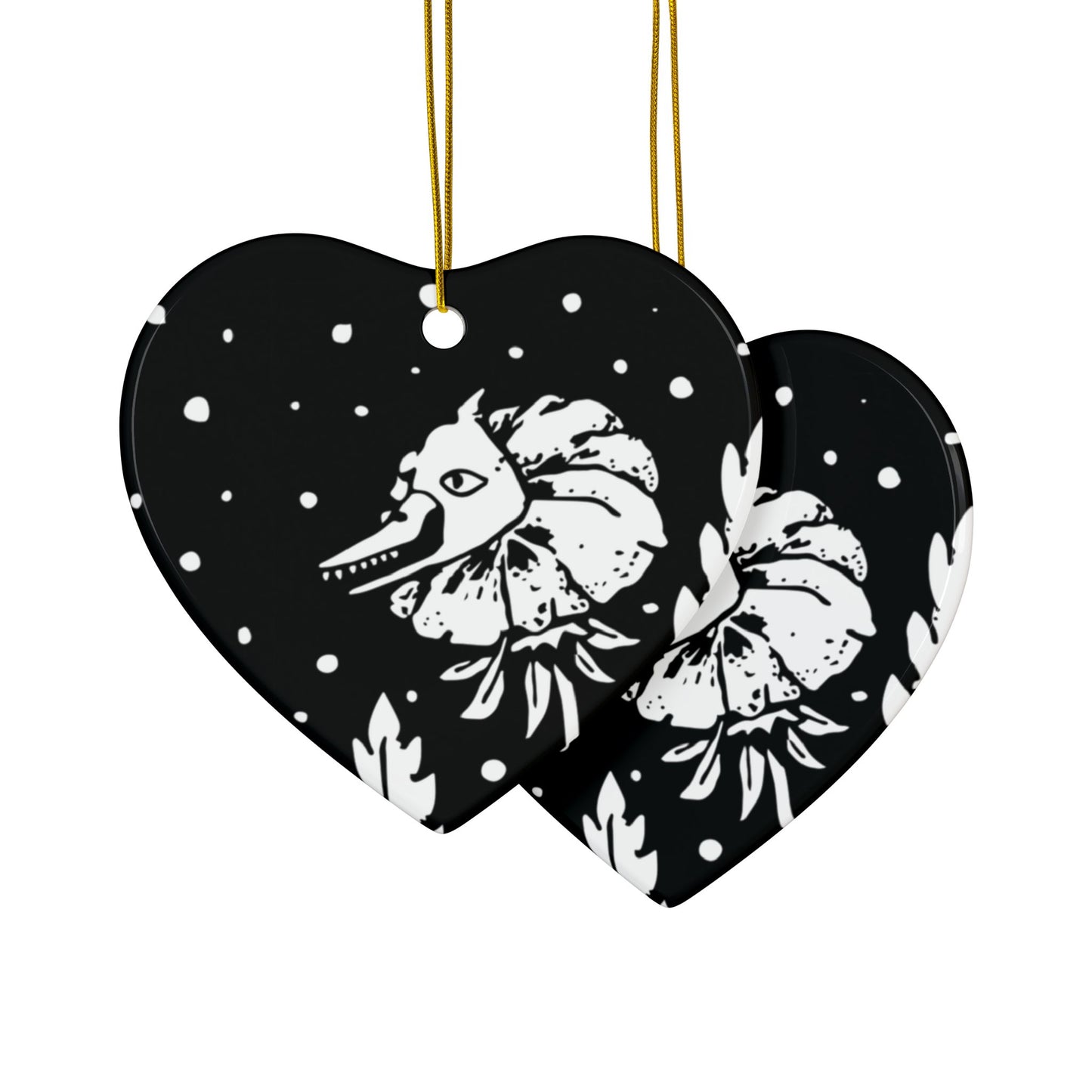 Ceramic Ornaments - Flower Cannibal