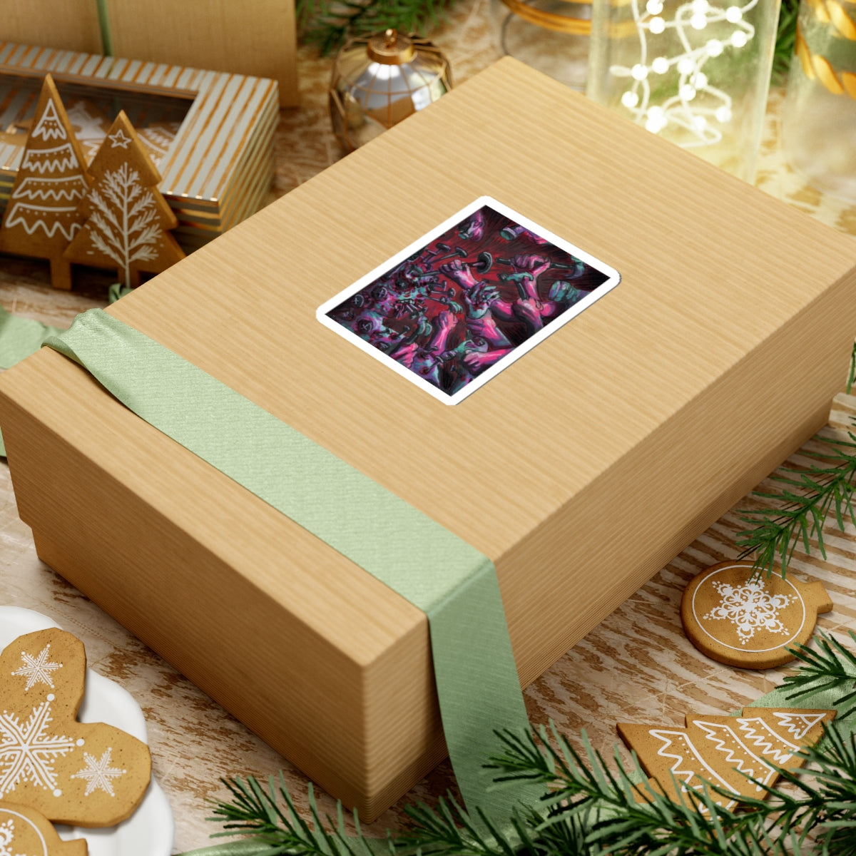 "Hammer Time" sticker