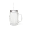 Mason Jar with Straw - Flower Cannibal