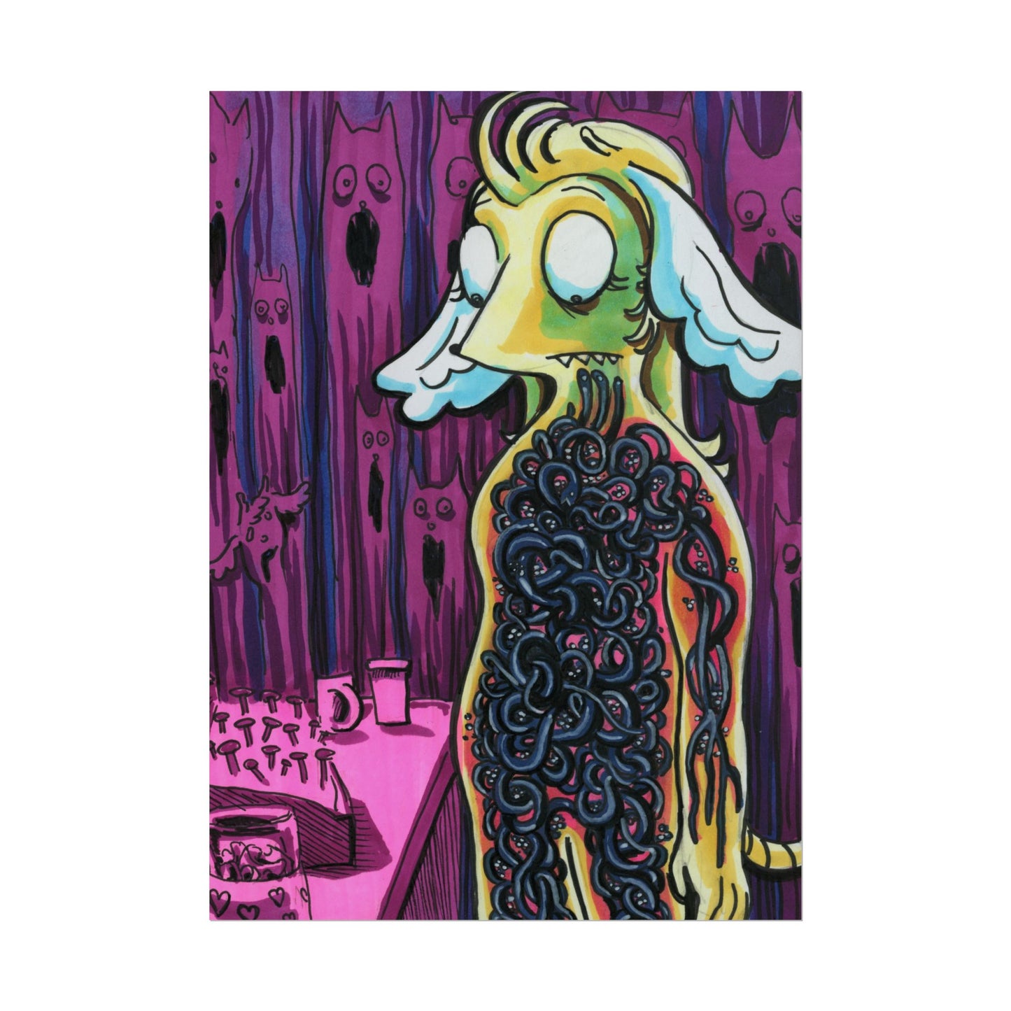 "Minnoe's Parasites" poster