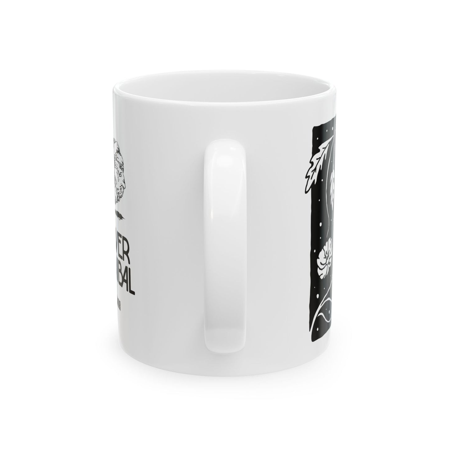 Ceramic Mug (11oz & 15oz) - Flower Cannibal