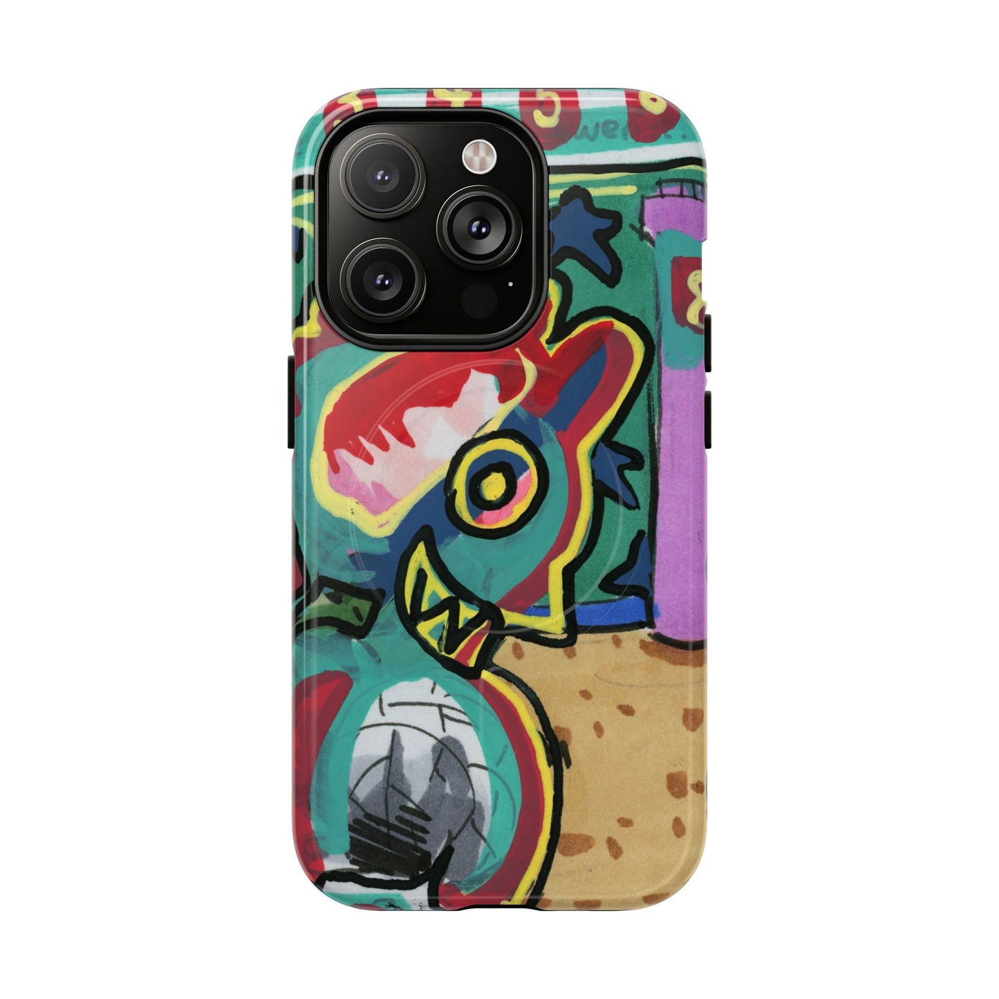 Smiley Creature Tough Magnetic Cases