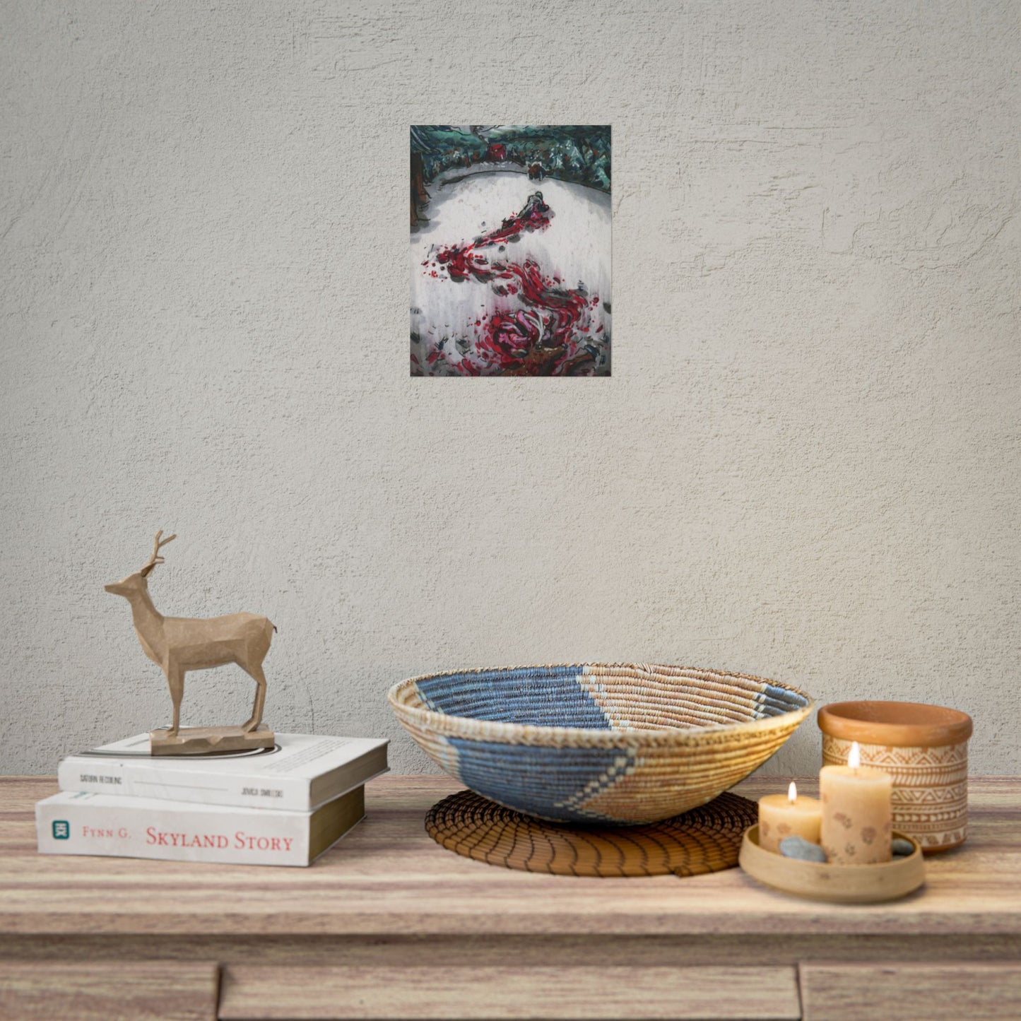 "Bloody Snow" poster