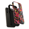 Abstracted Scraps Tough Magnetic Cases