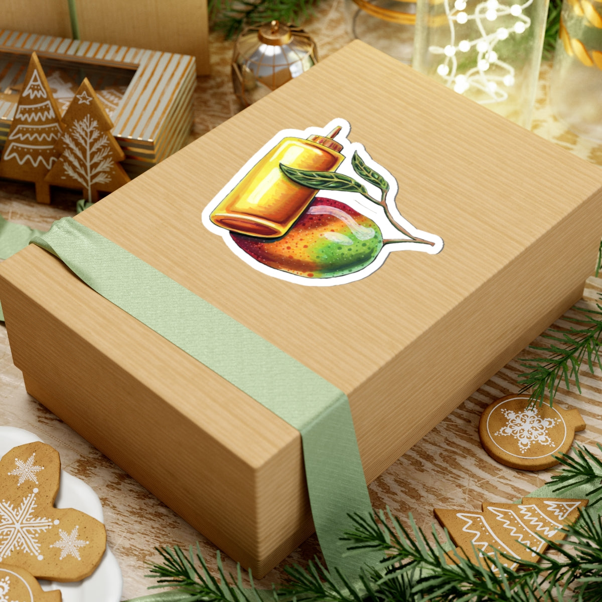 Mustard Mango cute sticker