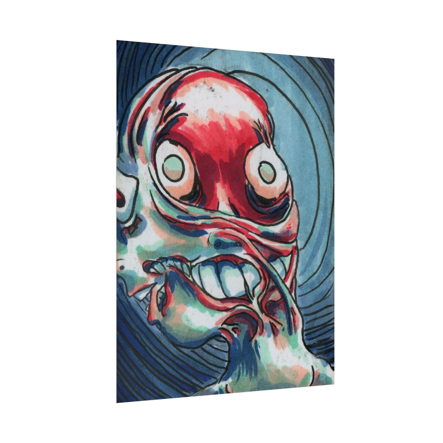 "Prolonged Eye Contact" poster