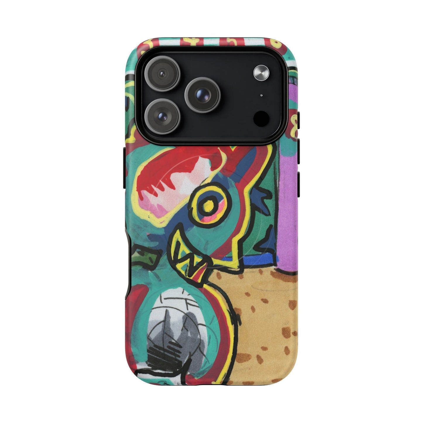 Smiley Creature Tough Magnetic Cases