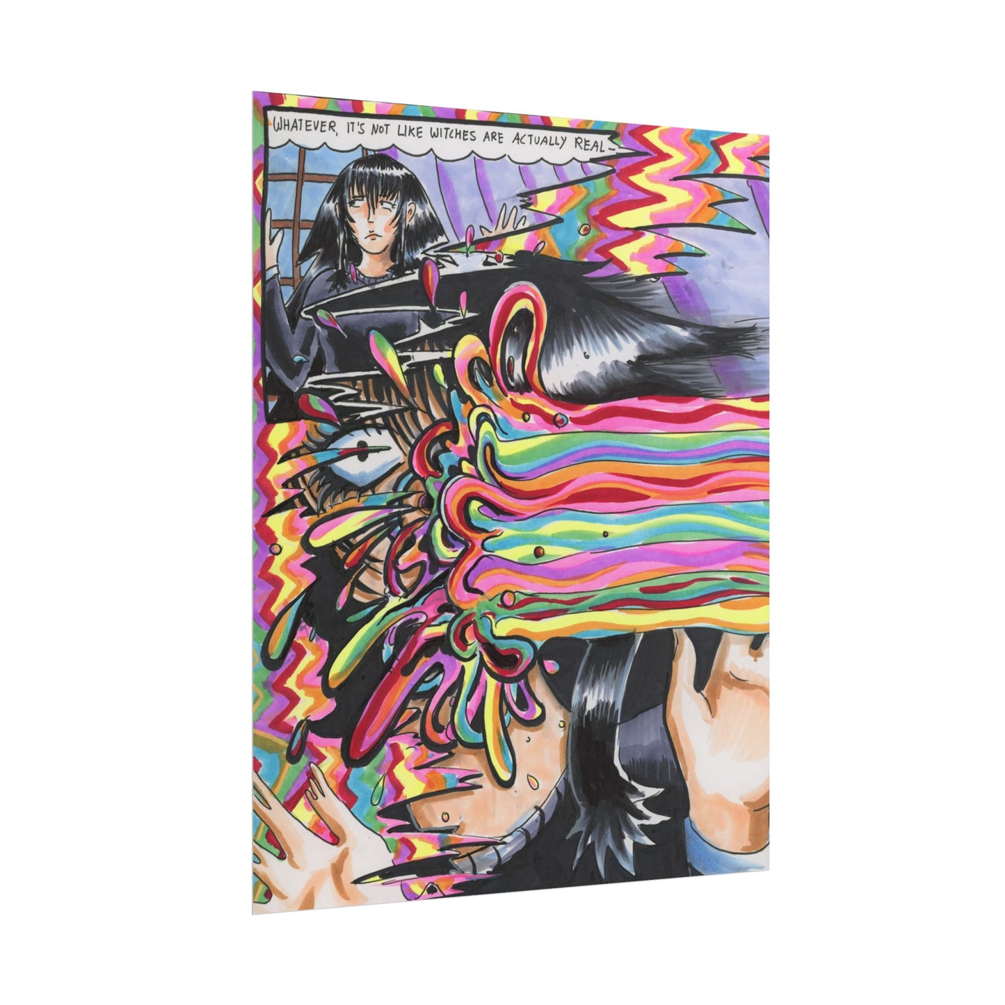 "Witches are real!?" Print