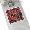 Abstracted Scraps Kiss-Cut Sticker