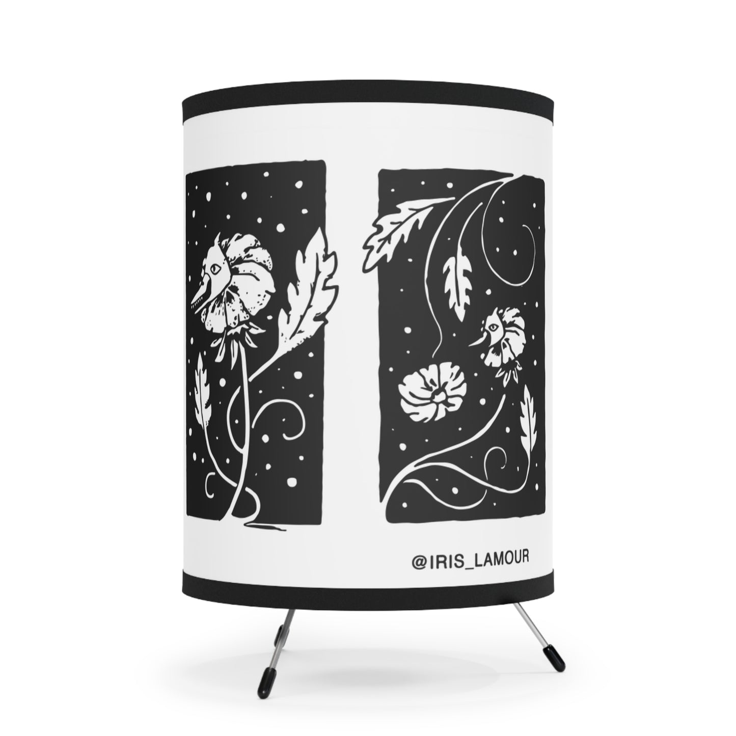 Tripod Lamp - Flower Cannibal