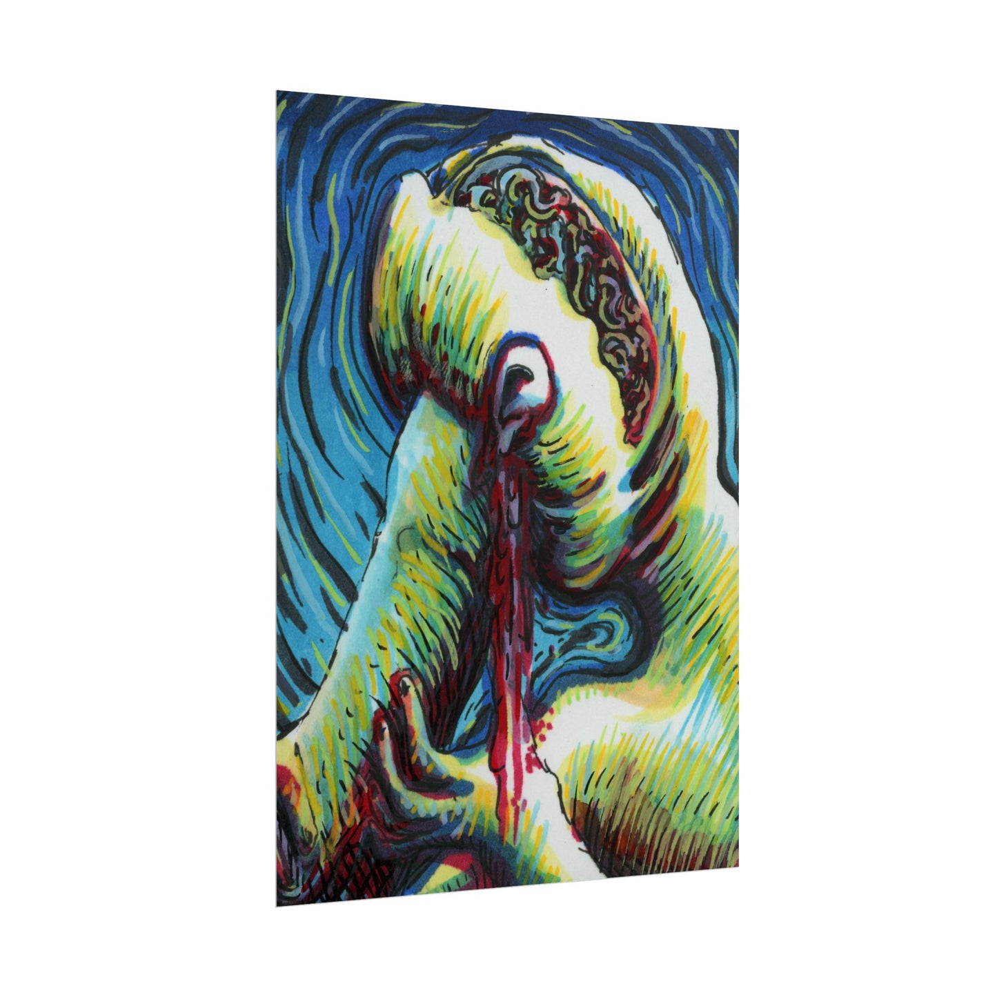 "Face Sludge Slam" poster