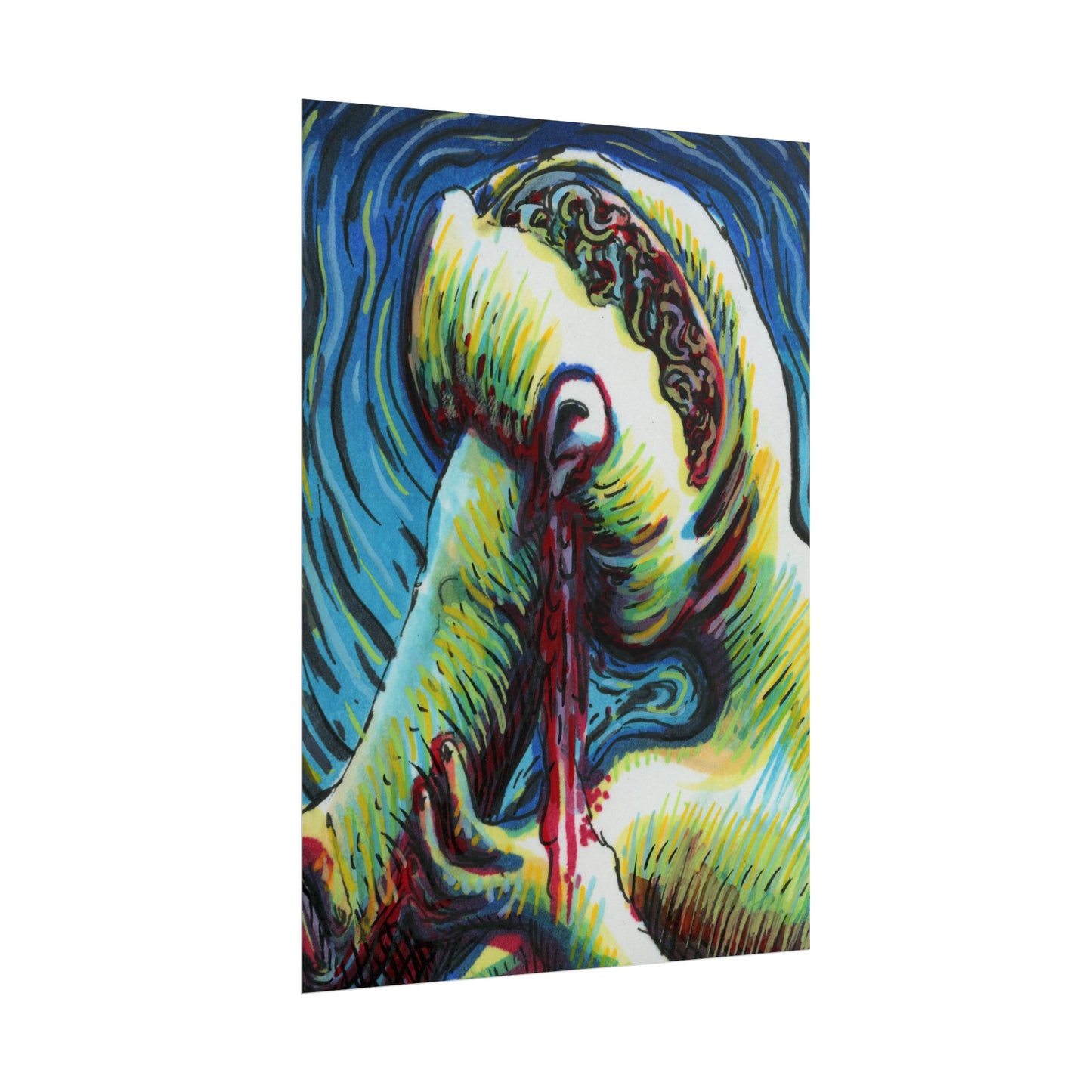 "Face Sludge Slam" poster