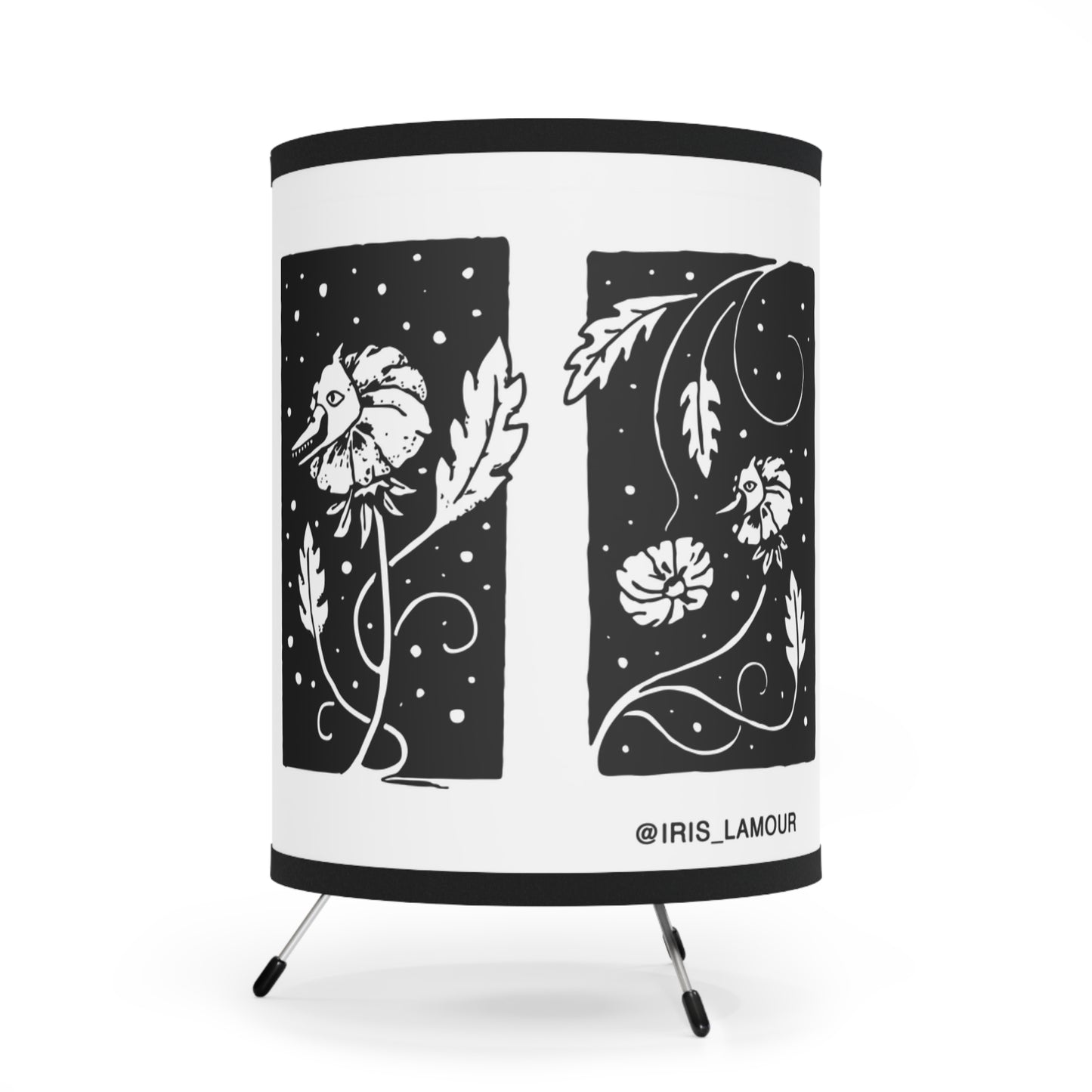 Tripod Lamp - Flower Cannibal