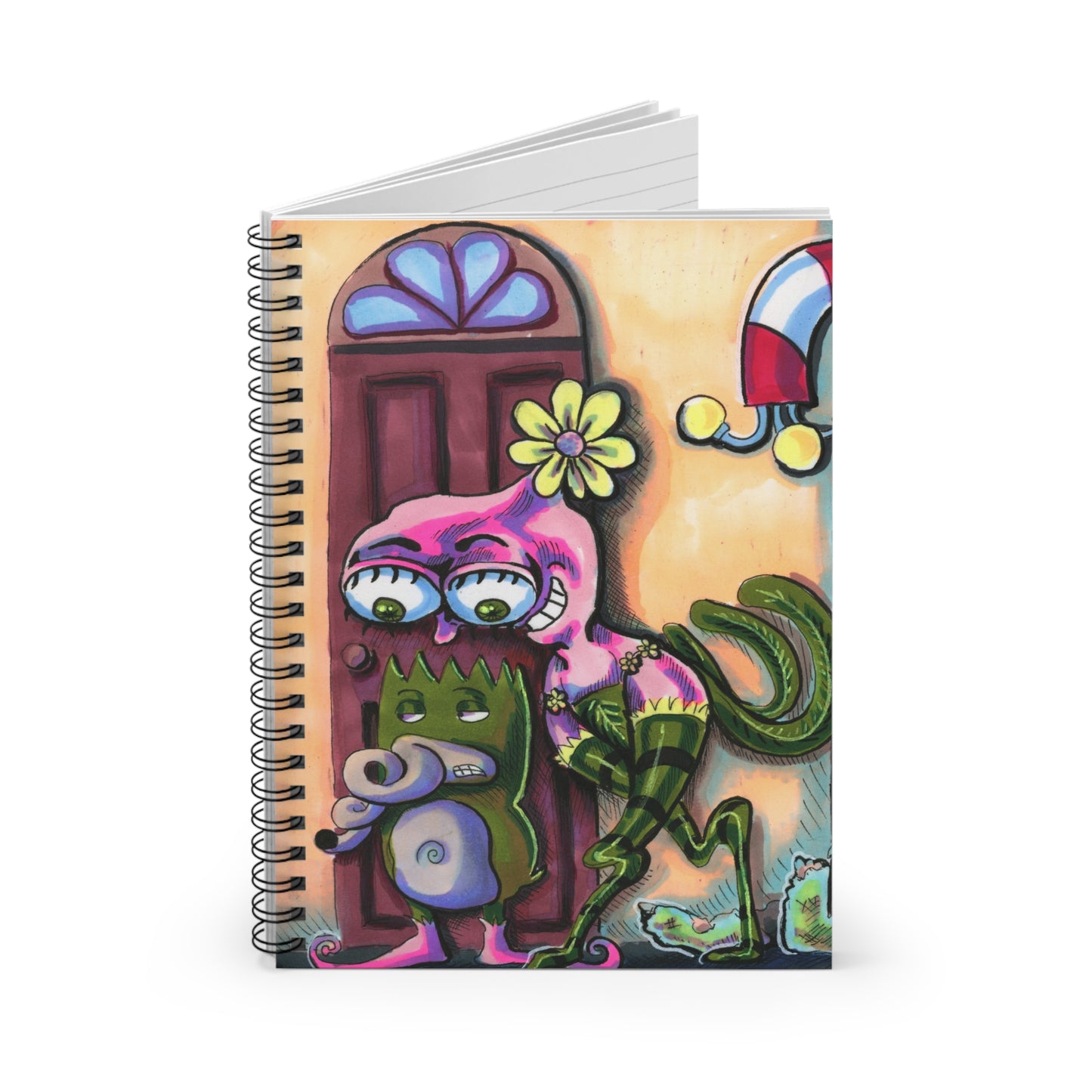 Nick and Penelope Spiral Notebook - Ruled Line