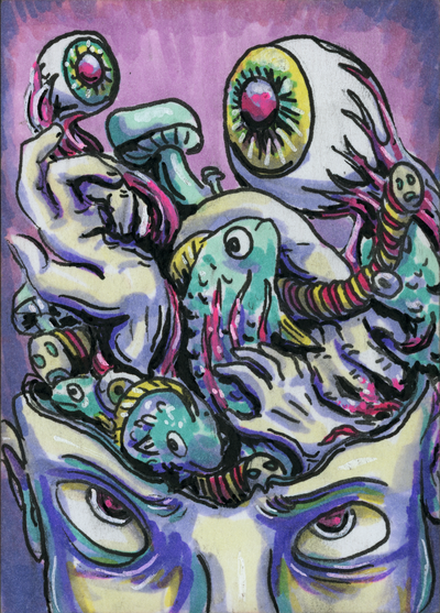 "Brian Pain" (original painting)