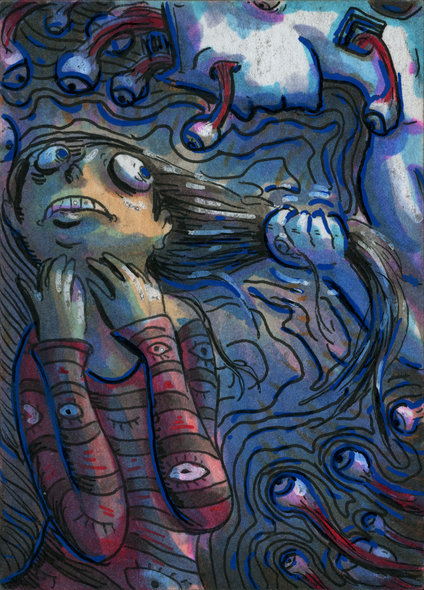 Creep (original painting)