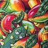 Hand embellished Robert Mango print  (8” x 10”)