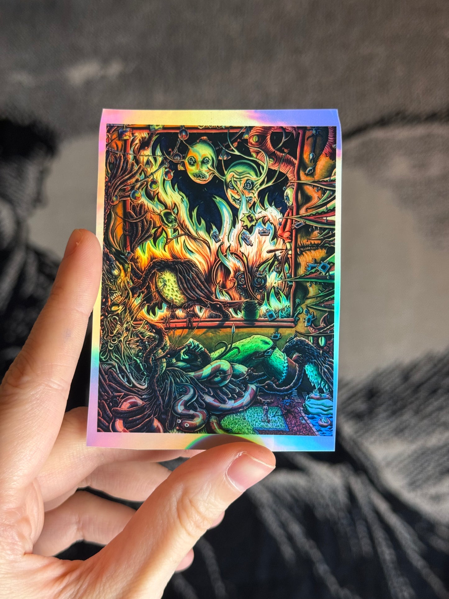 Early Bird (holographic vinyl sticker)