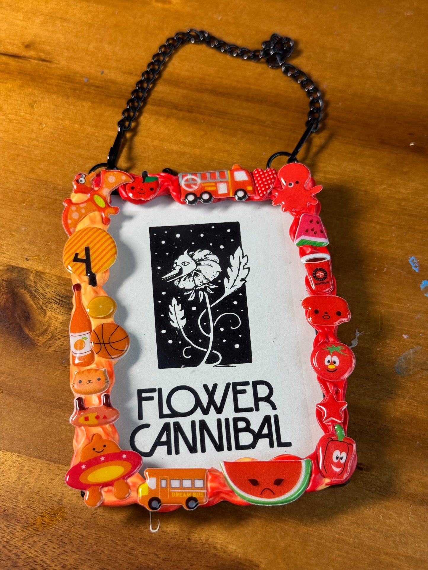 Red and Orange Burst (ACEO case)