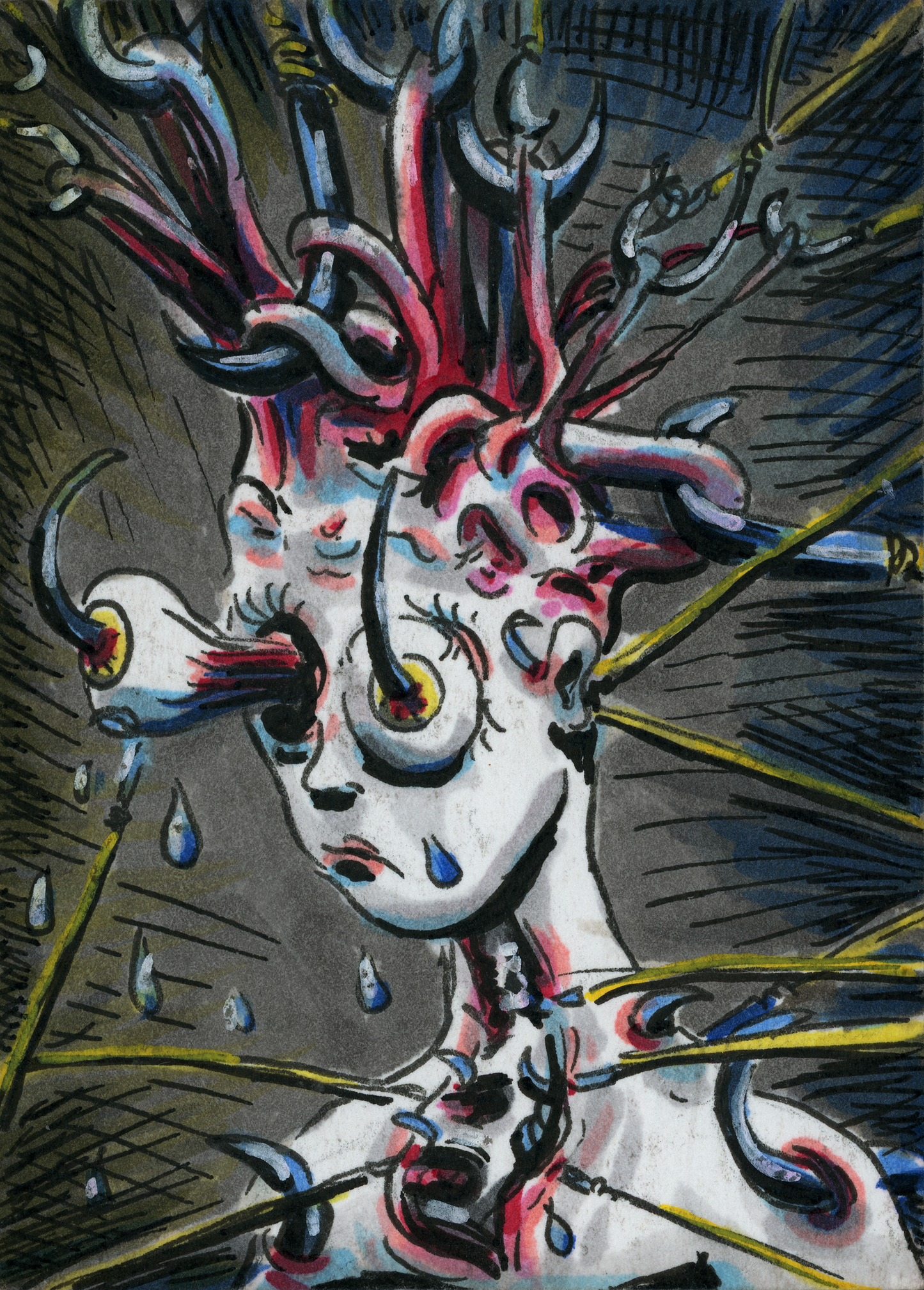 Stressed Out (original painting)