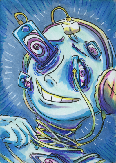 "Addicting Addiction" (original painting)