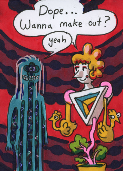 "Gary" panel 5 (original painting)