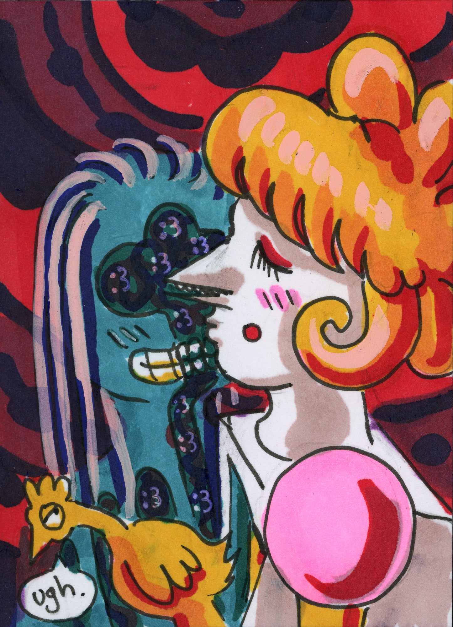 "Gary" panel 6 (original painting)