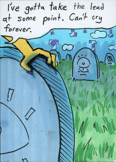 Floofle World chapter 1 panel 9 (Hand drawn)