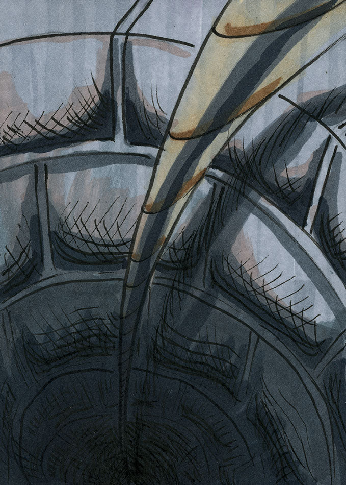 Floofle World chapter 2 panel 12 (Hand drawn)