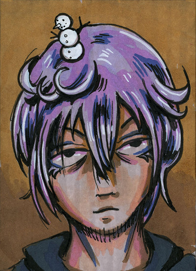 Snowman Wizard (1/5) (Hand Drawn)