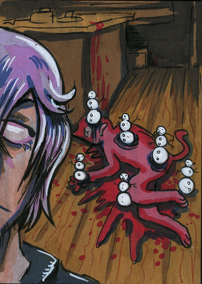 Snowman Wizard (4/5) (Hand Drawn)