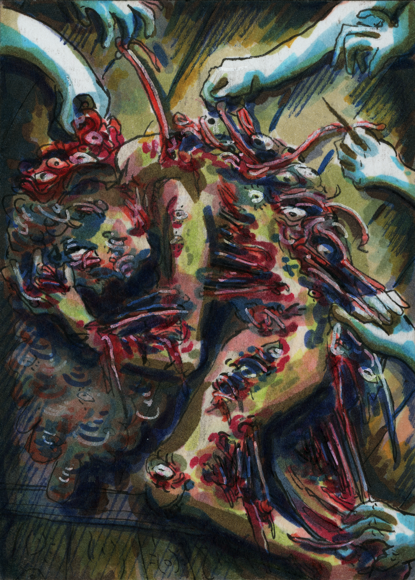 Flesh Prison (original painting)