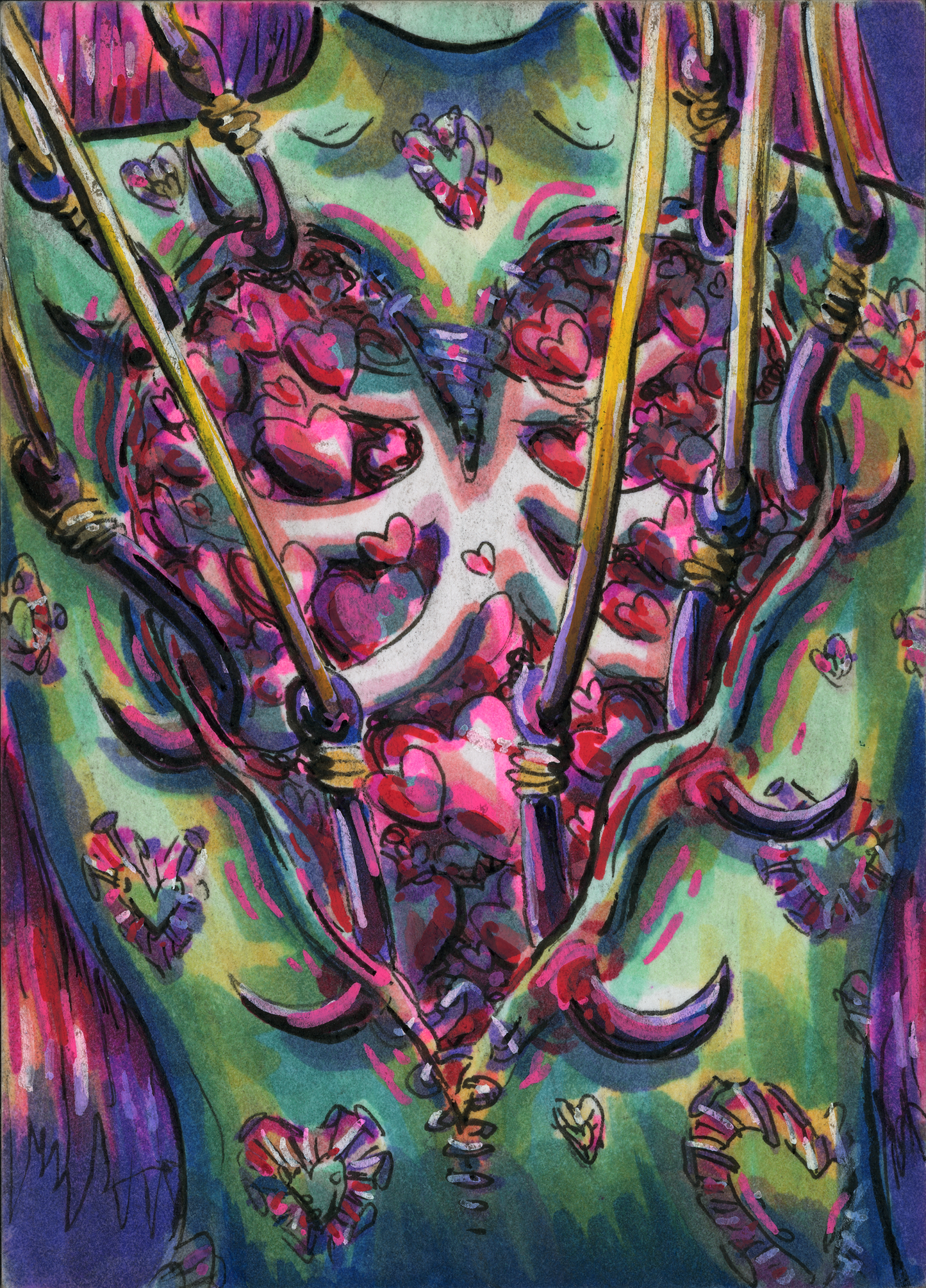 Love Vivisection (original painting)