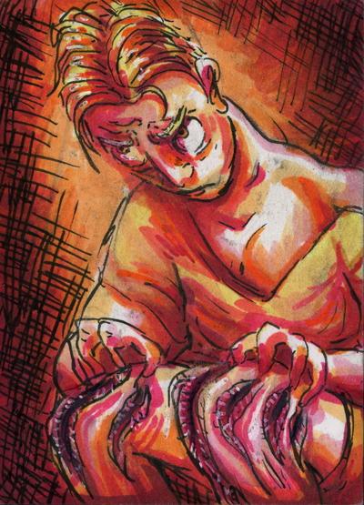 Rage (original painting)