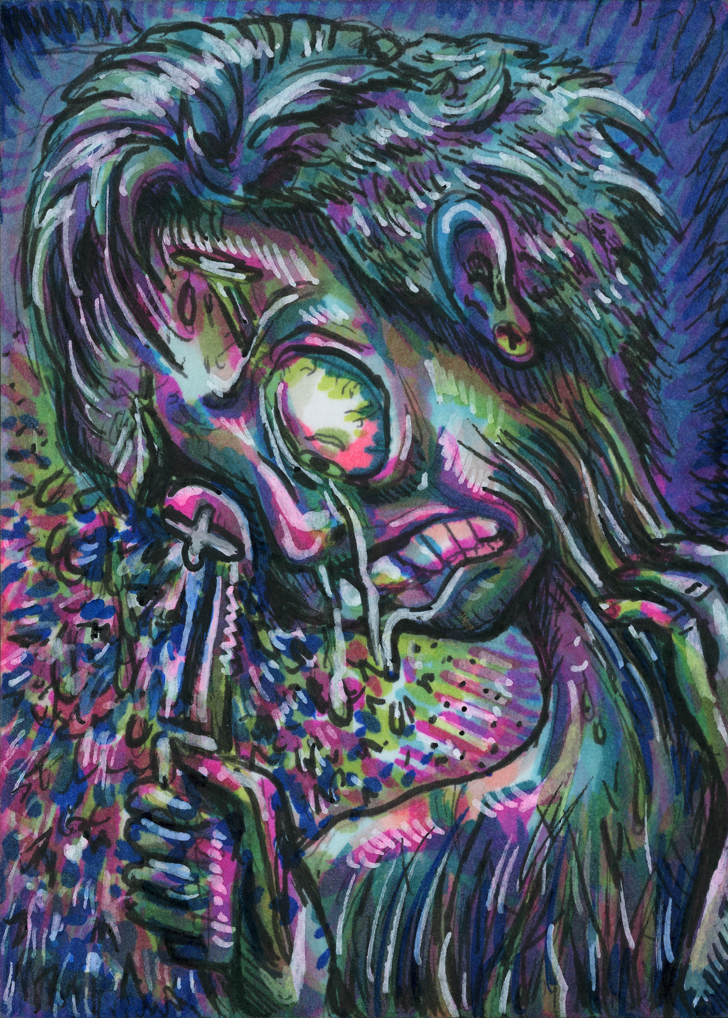 Rage Incarnate (original painting)