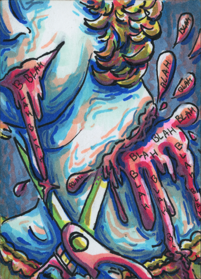 Shut Up (original painting)