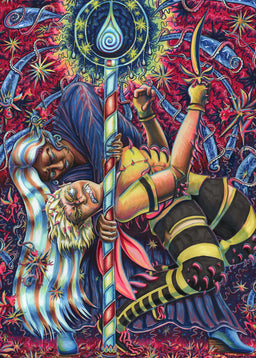 Sister Duel (Original Painting)