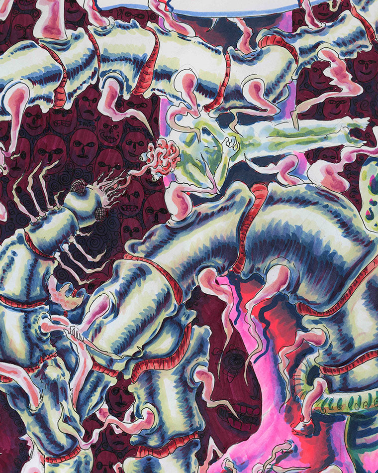 Centipede Manifestations (original painting)