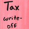 "Tax Write-off" 1/9