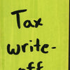 "Tax Write-off" 2/9