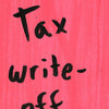 "Tax Write-off" 5/9
