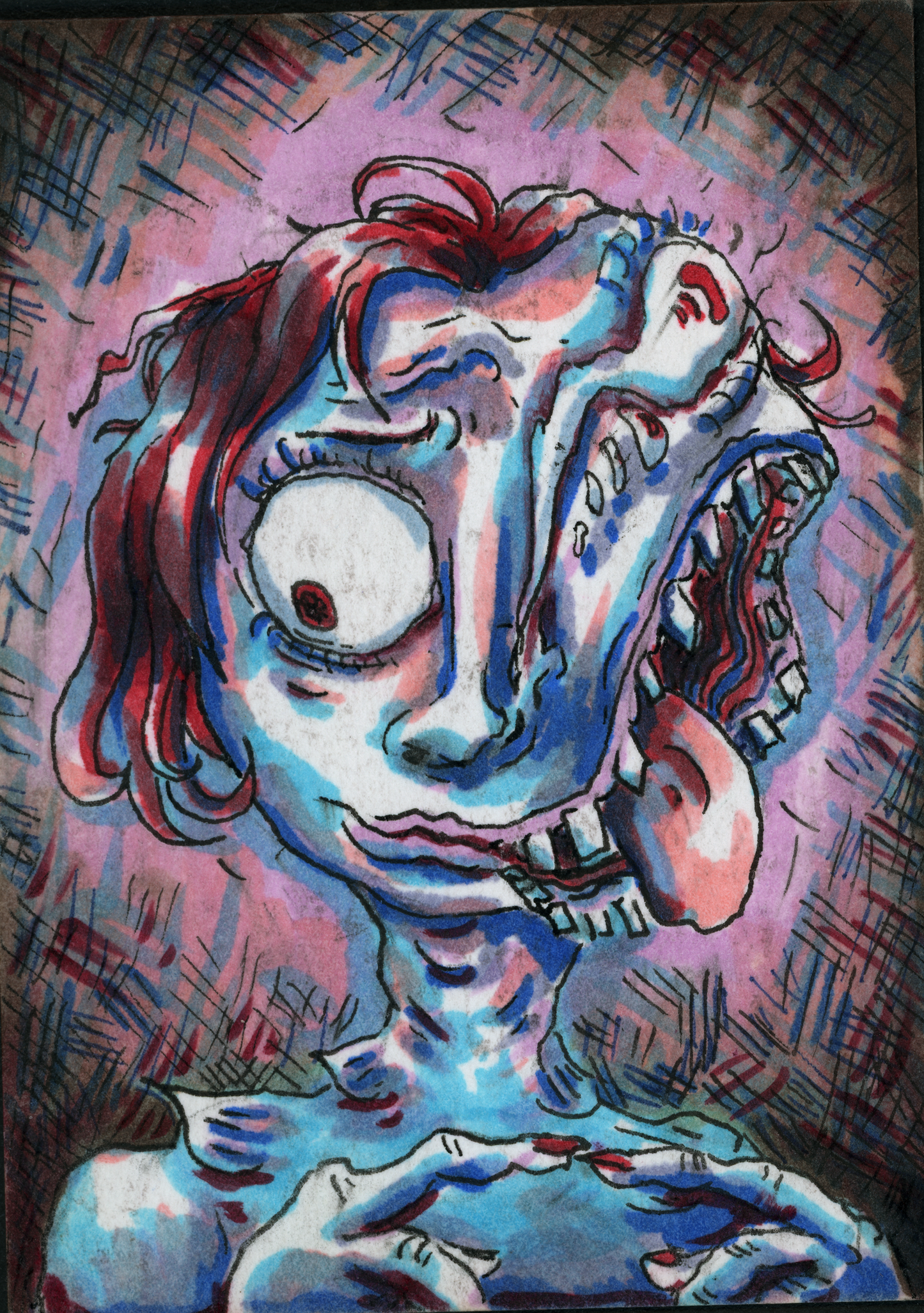 Two Faced (original painting)