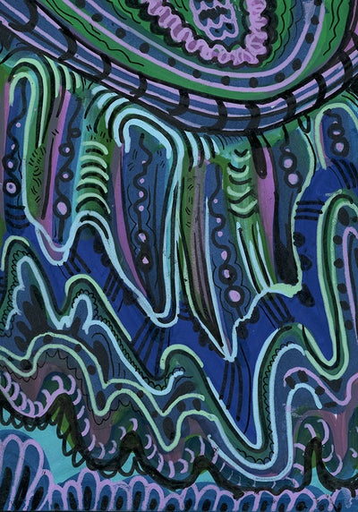 "Unfettered Nausea" (Original Painting)